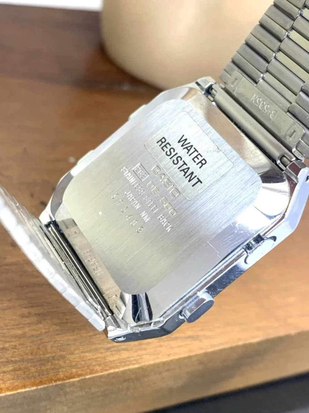 Casio Men's Watch DB-500 Databank Vintage 1985 Digital Quartz 262 With Box 32mm